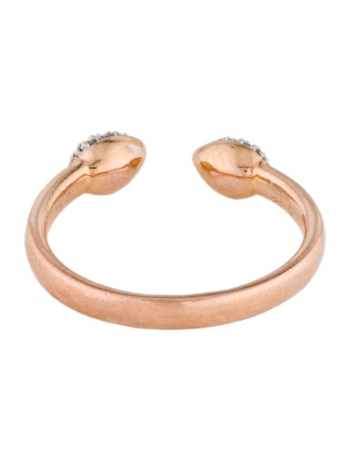Monica Vinader Diamond Fiji Bud Stacking Ring