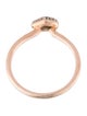 Monica Vinader Diamond Nura Mini Heart Ring