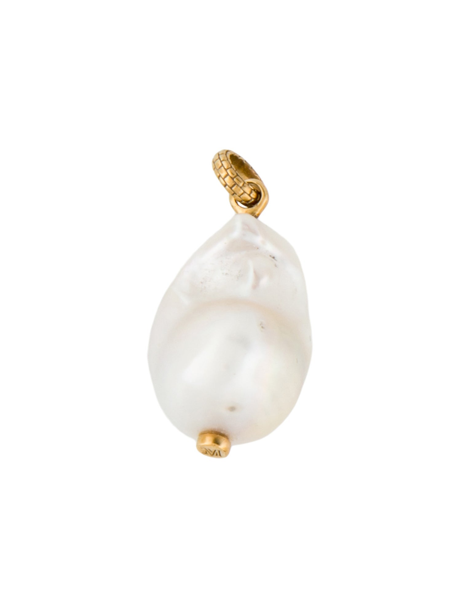Monica Vinader Baroque Pearl Large Pendant