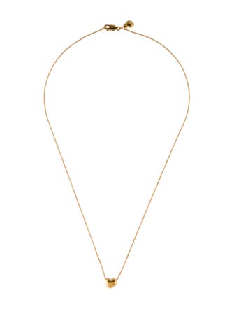 Monica Vinader Heart Pendant Necklace