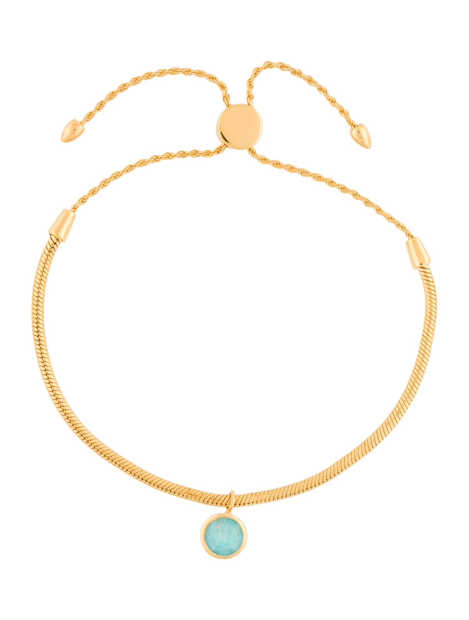 Monica Vinader Amazonite Eclipse Gemstone Friendship Bracelet