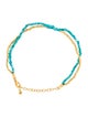 Monica Vinader Turquoise Mini Nugget Beaded Bracelet