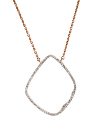 Monica Vinader Diamond Riva Hoop Cocktail Necklace