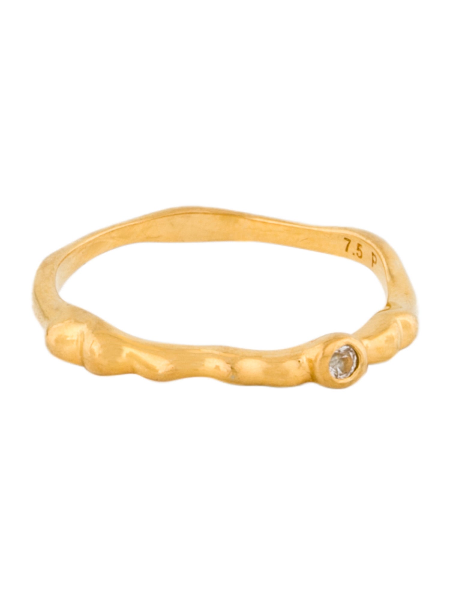 Monica Vinader Topaz Siren Ring