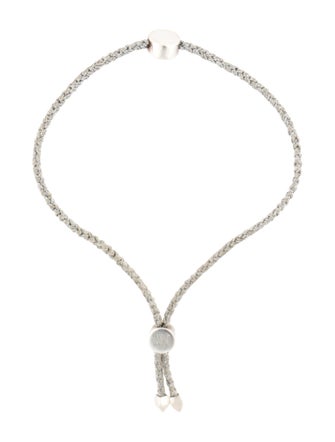 Monica Vinader Diamond Linear Solo Friendship Bracelet