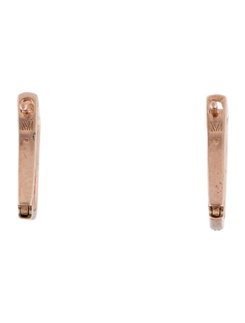 Monica Vinader Diamond Alta Capture Huggie Earrings