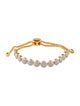 Monica Vinader Diamond Fiji Mini Button Friendship Link Bracelet