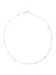Monica Vinader Triple Beaded Chain Necklace
