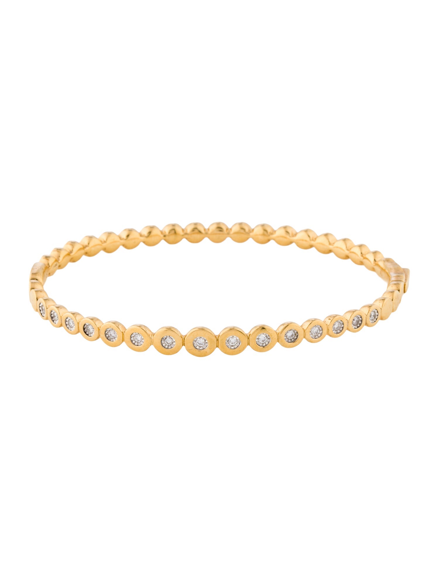 Monica Vinader Lab-Grown Diamond Bangle Bracelet