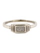 Monica Vinader Diamond Baja Deco Cocktail Ring