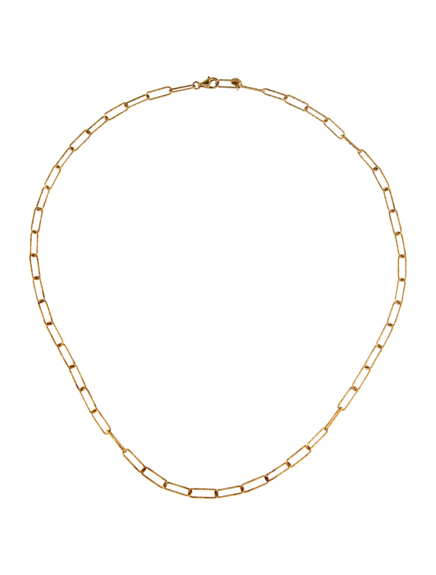 Monica Vinader Alta Textured Chain Necklace