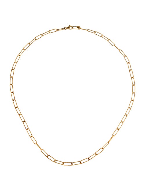Monica Vinader Alta Textured Chain Necklace