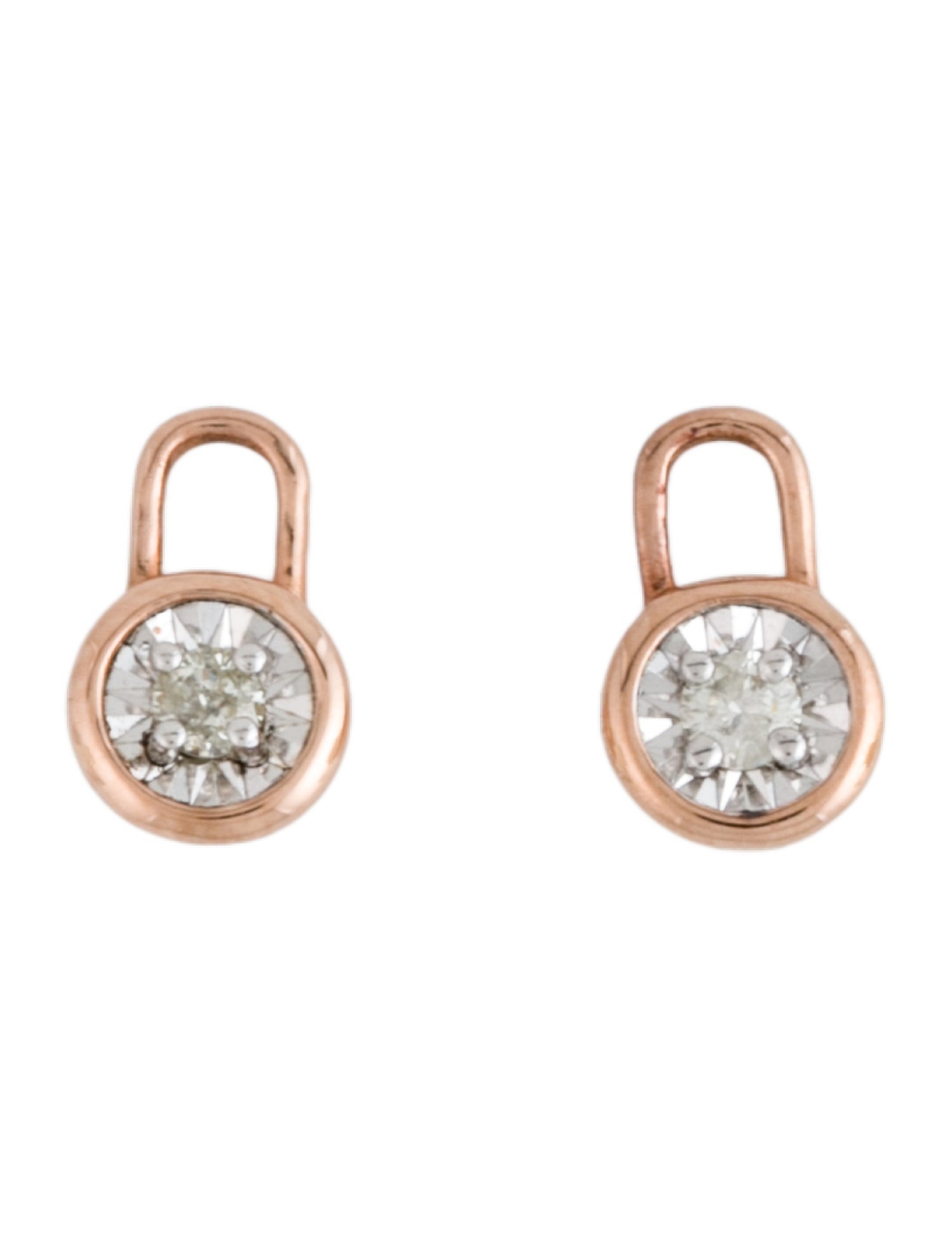 Monica Vinader 18K Vermeil Diamond Essential Ear Charm