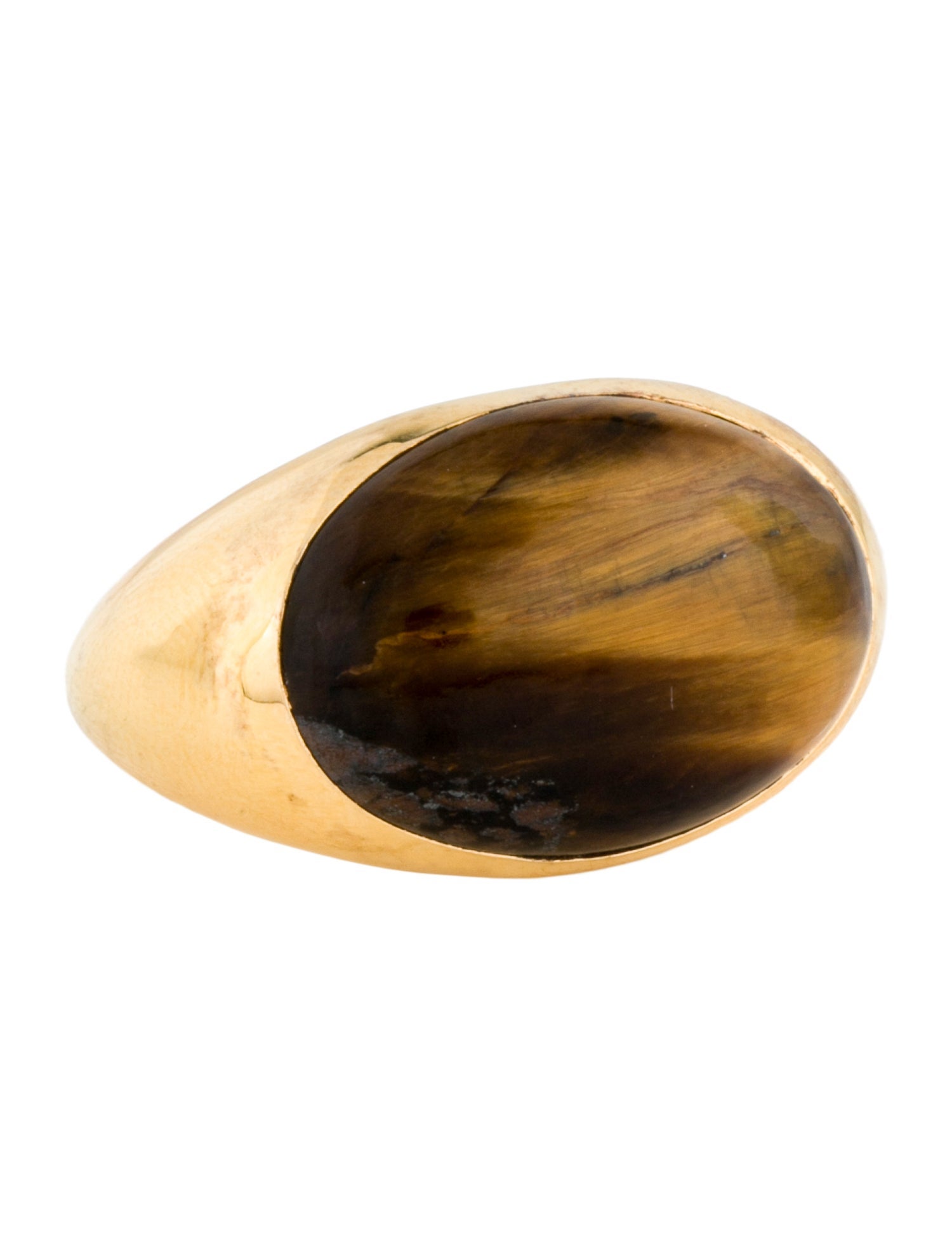 Monica Vinader x Kate Young Tiger's Eye Ring