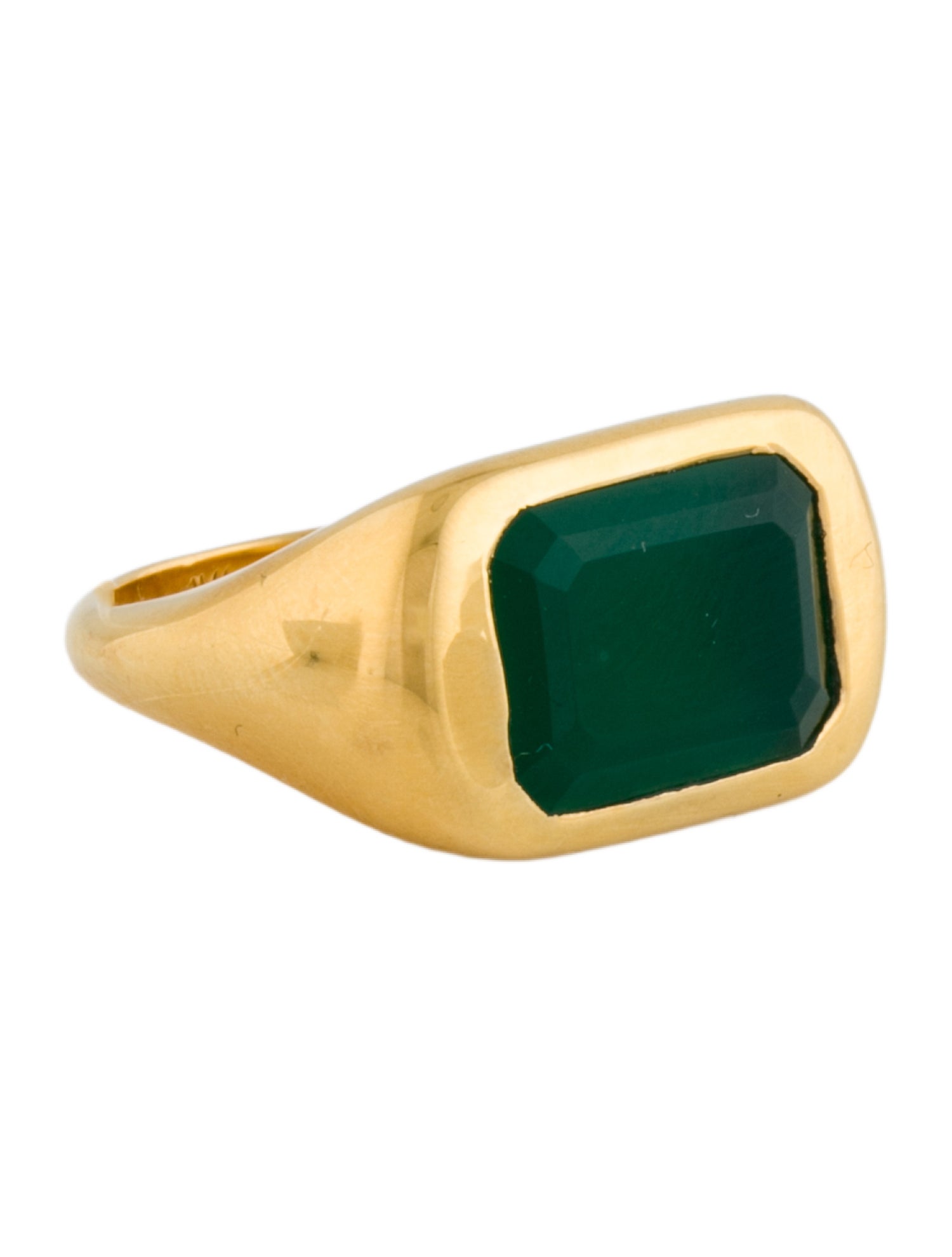 Monica Vinader Dyed Chalcedony Power Cocktail Ring