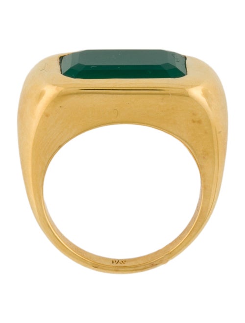 Monica Vinader Dyed Chalcedony Power Cocktail Ring