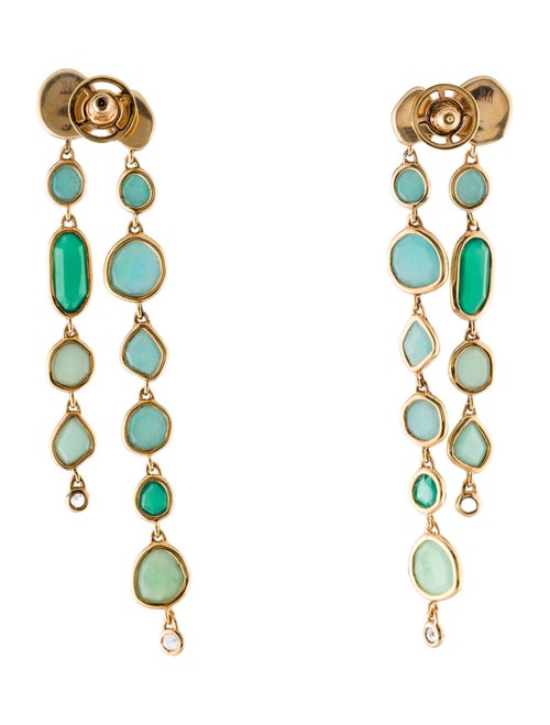 Monica Vinader Multi-Stone Drop Earrings