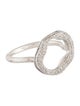 Monica Vinader Diamond Riva Circle Ring