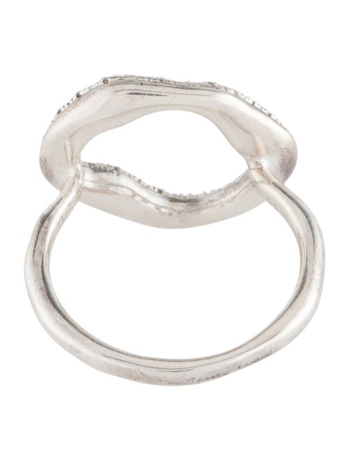Monica Vinader Diamond Riva Circle Ring