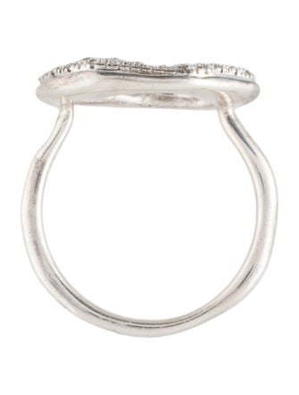 Monica Vinader Diamond Riva Circle Ring