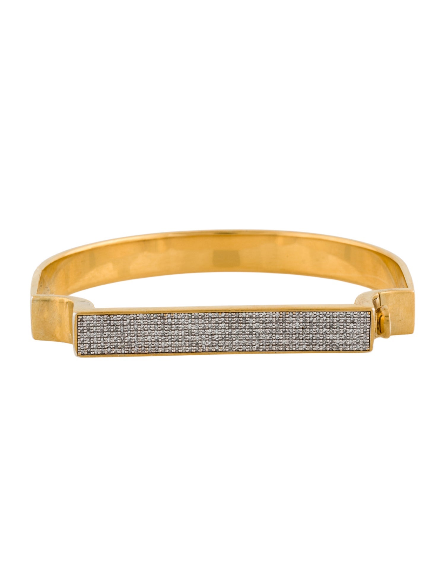 Monica Vinader Diamond Signature Bangle