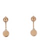 Monica Vinader Diamond Linear Solo Drop Earrings