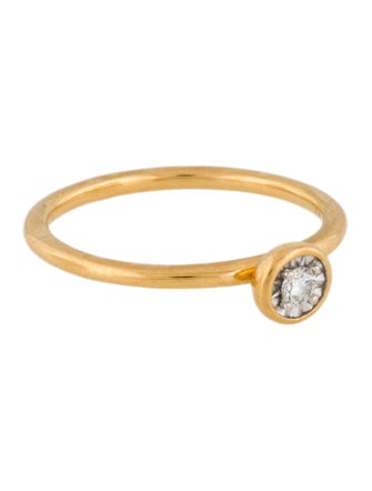 Monica Vinader Lab-Grown Diamond Solitaire Ring