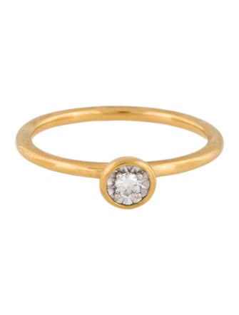 Monica Vinader Lab-Grown Diamond Solitaire Ring