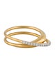 Monica Vinader Diamond Nura Wrap Ring
