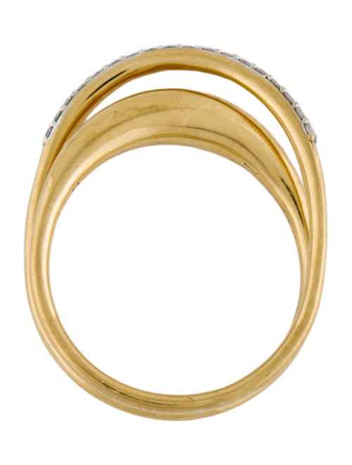 Monica Vinader Diamond Nura Wrap Ring