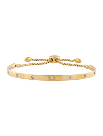 Monica Vinader Lab Grown Diamond Fiji Friendship Bracelet