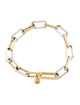 Monica Vinader Two-Tone Alta Capture Charm Link Bracelet