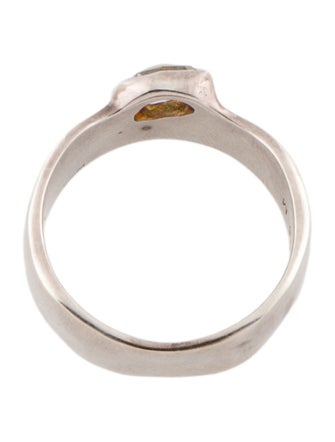 Monica Vinader Topaz Siren Wide Band Ring