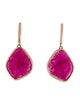 Monica Vinader Dyed Quartzite Siren Drop Earrings