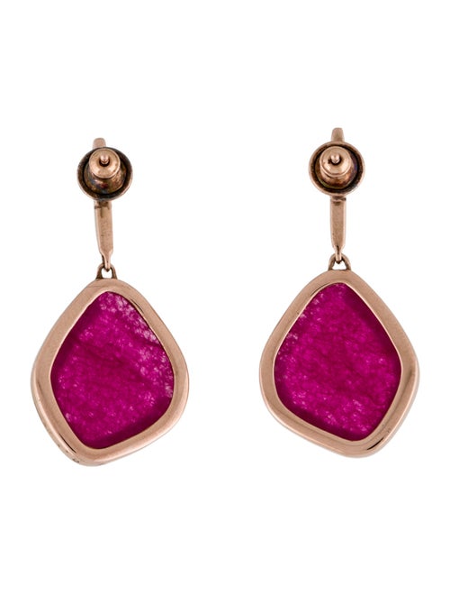 Monica Vinader Dyed Quartzite Siren Drop Earrings