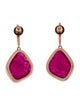 Monica Vinader Dyed Quartzite Siren Drop Earrings