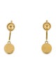 Monica Vinader Linear Solo Diamond Drop Earrings