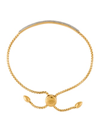 Monica Vinader Fiji Bar Diamond Friendship Bracelet