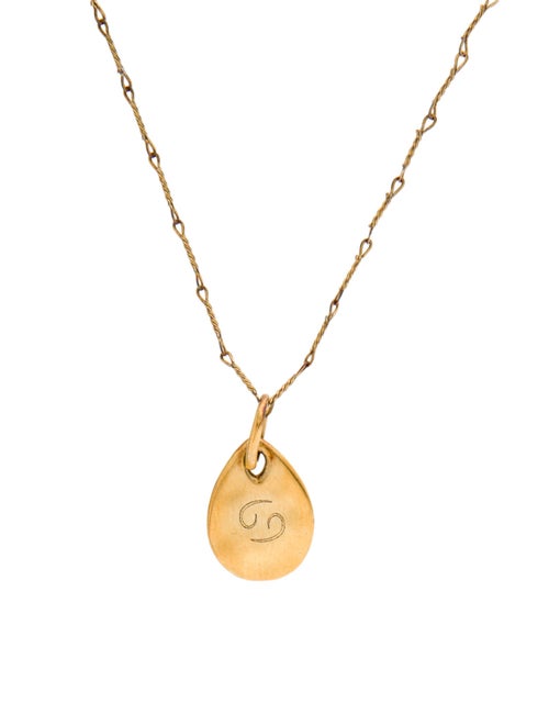 Monica Vinader Cancer Pendant Necklace
