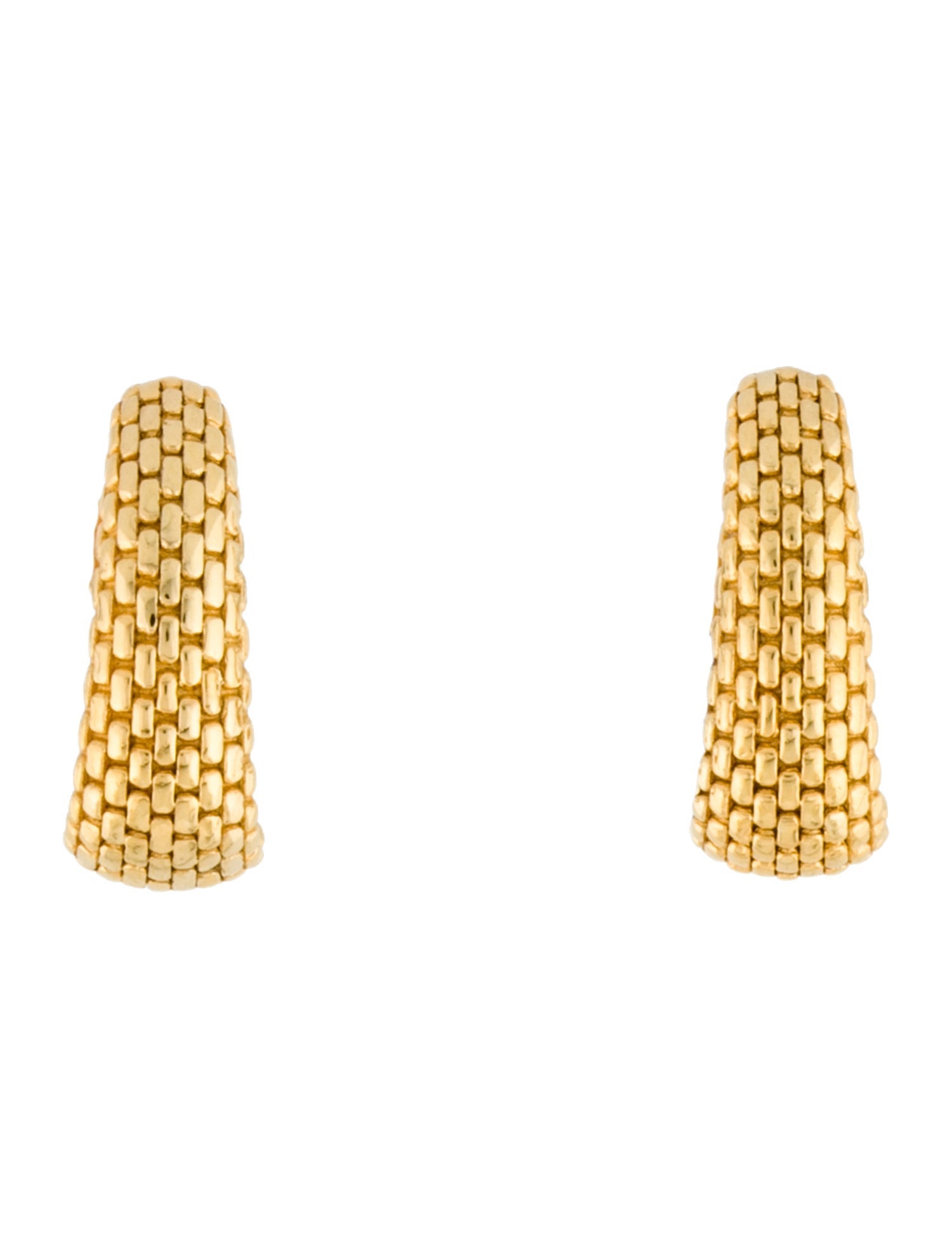 Monica Vinader Braided Stud Earrings