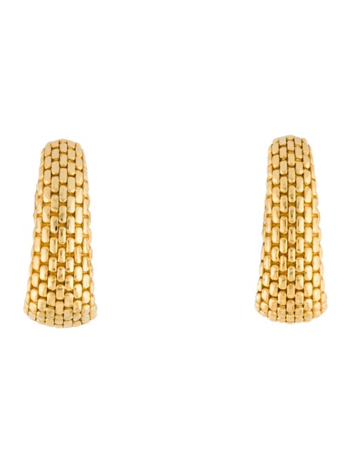 Monica Vinader Braided Stud Earrings