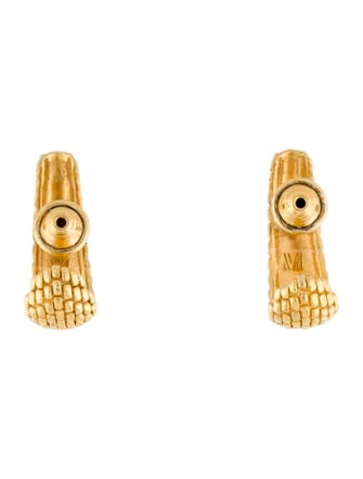 Monica Vinader Braided Stud Earrings
