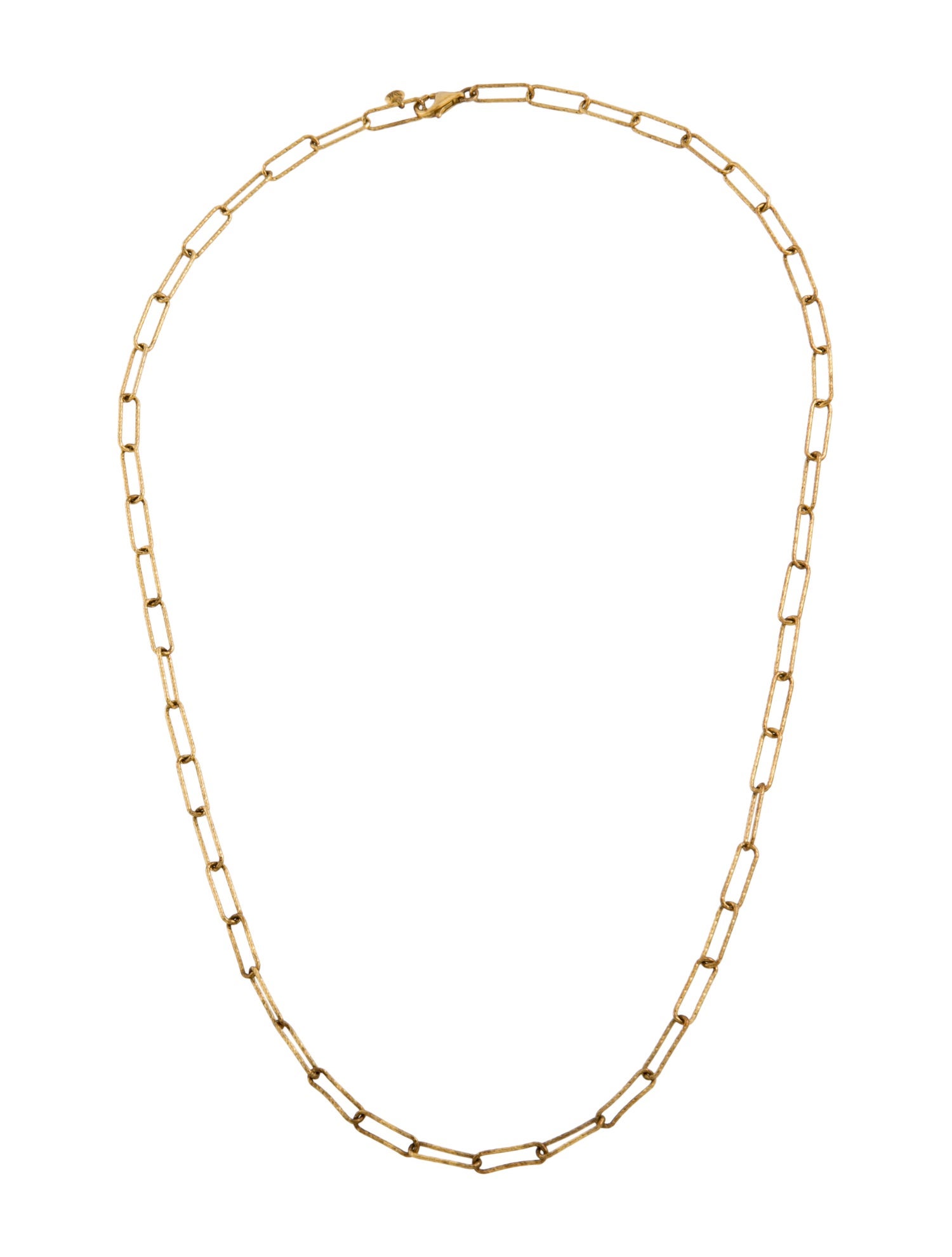 Monica Vinader Alta Textured Chain Necklace