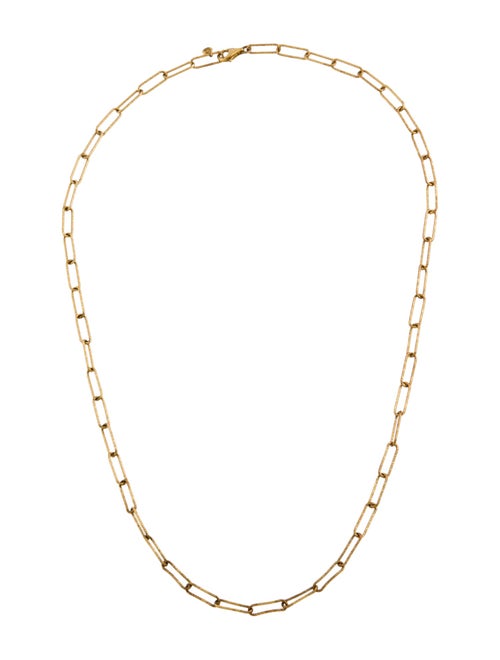 Monica Vinader Alta Textured Chain Necklace