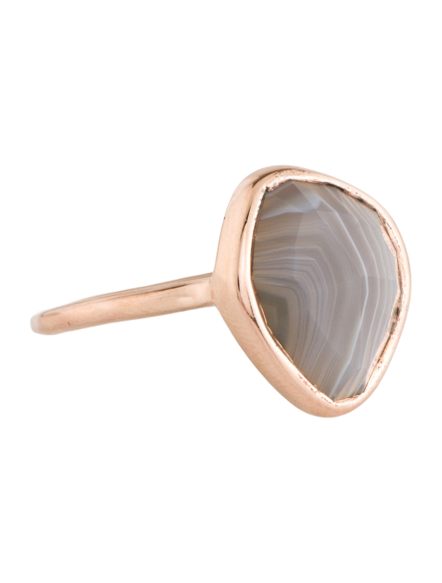 Monica Vinader Agate Siren Cocktail Ring