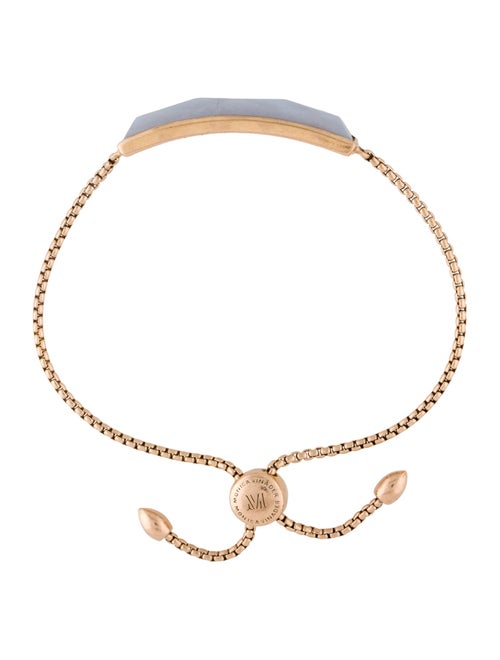 Monica Vinader Blue Lace Agate Linear Bracelet