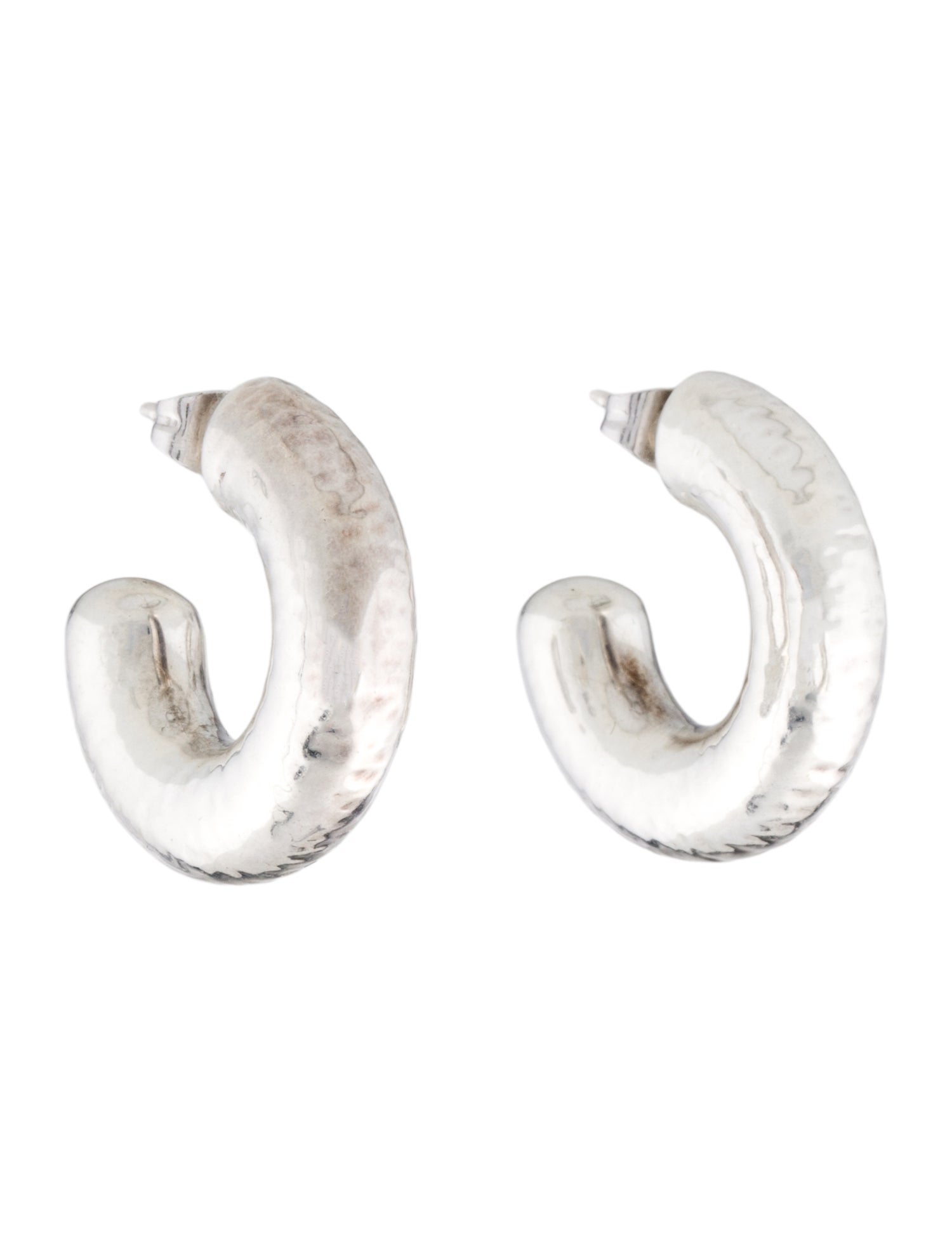 Monica Vinader Siren Muse Chunky Medium Hoop Earrings