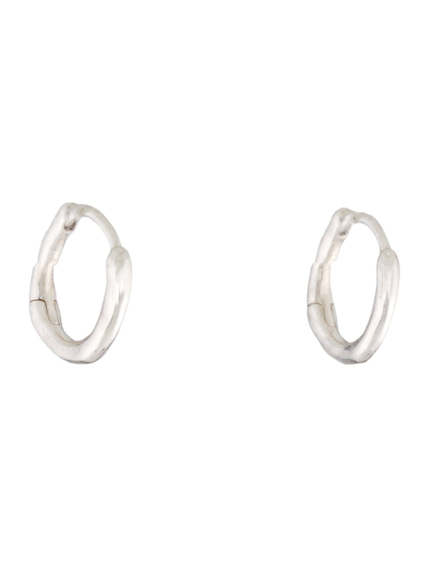 Monica Vinader Siren Muse Huggie Earrings