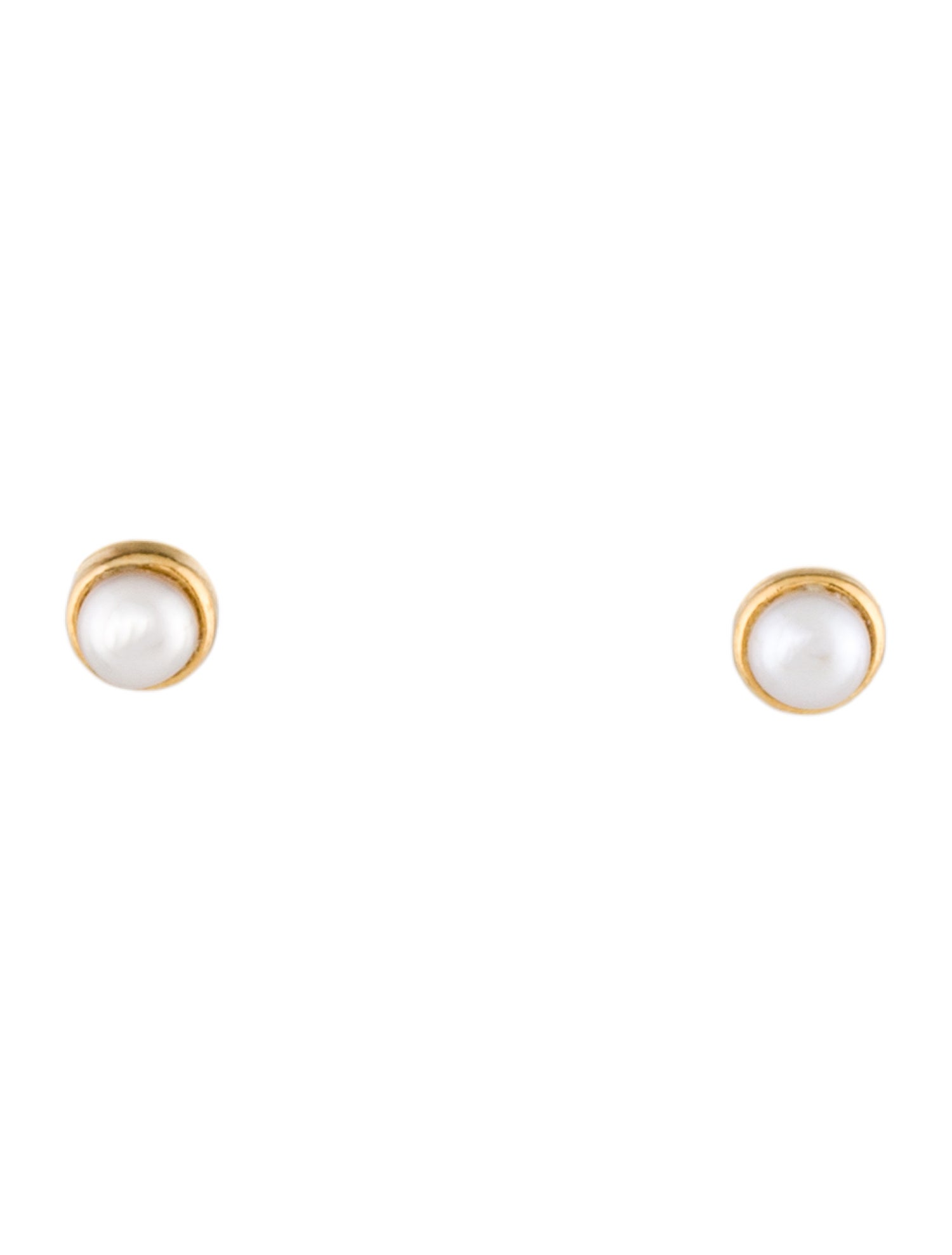 Monica Vinader Pearl Mini Stud Earrings
