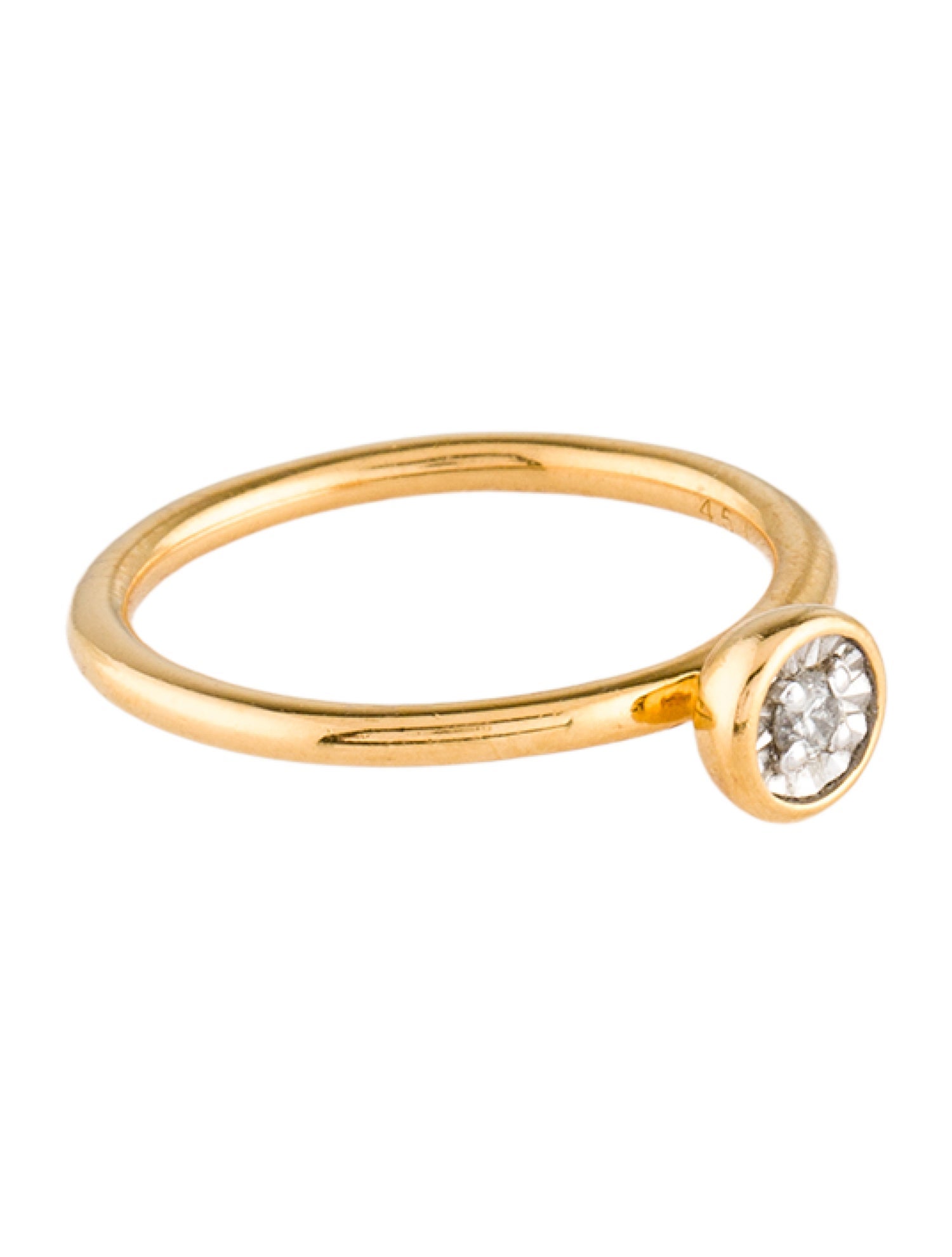 Monica Vinader Diamond Essential Ring